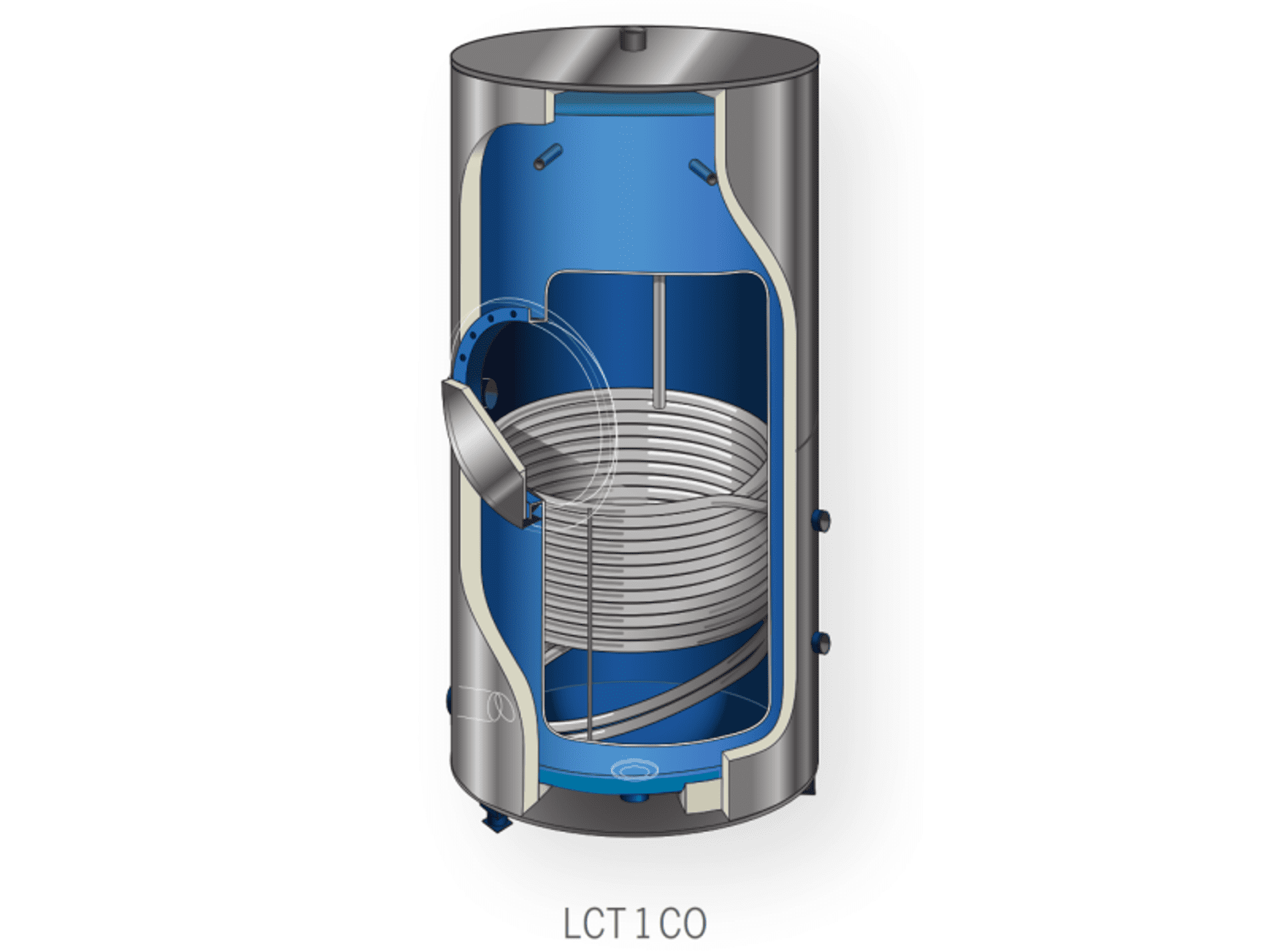 Storage tanks LCT 1CO 500 - 2,000 liters